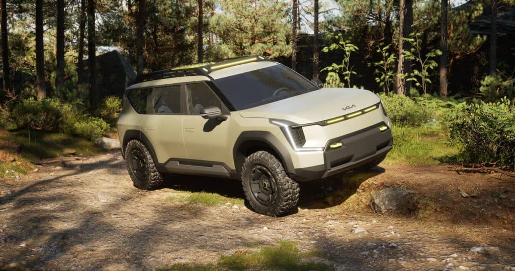 Konceptbilen EV9 ADVNTR CONCEPT EV SUV
