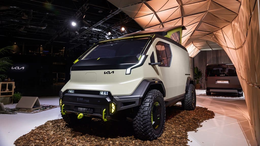 Konceptbilen Pv5 WKNDR från Kia.