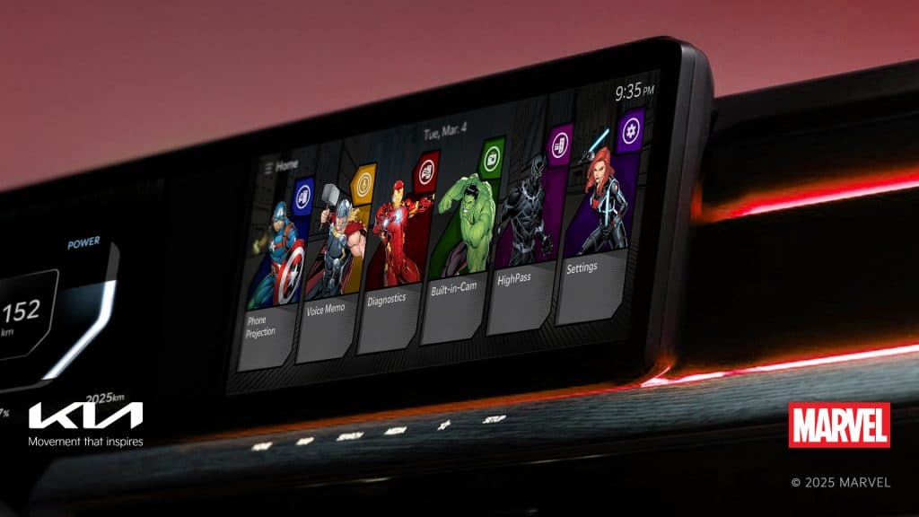 Superhjältarna från Avengers kan bli en del av din bilresa.